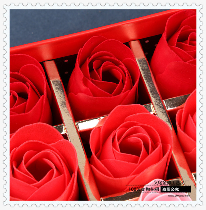 Happiness large square ferrero special rose soap flowers Happiness large square ferrero special rose soap flowers
