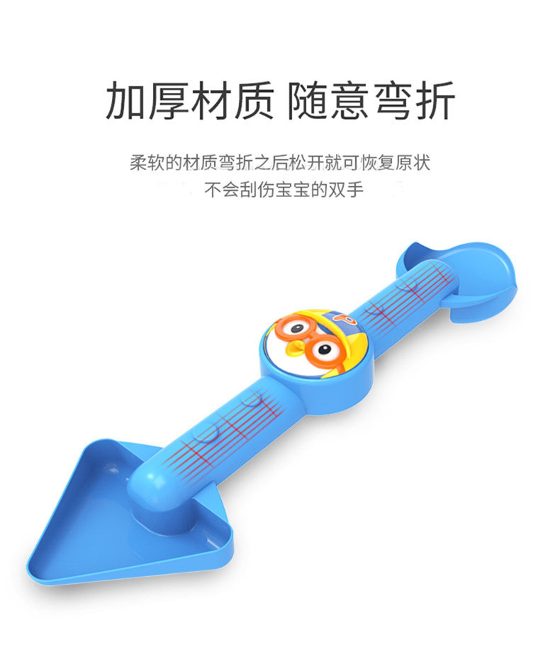 Pororo Children's Beach Toys Bangbang Dragon Beach Bucket Play Hourglass Play Sand Play Water Sand Shovel Tool Set