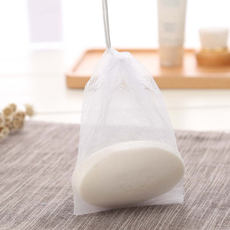 Multi-purpose double layer foaming net washing face cream foaming net soap bag hand soap foaming net bubble net