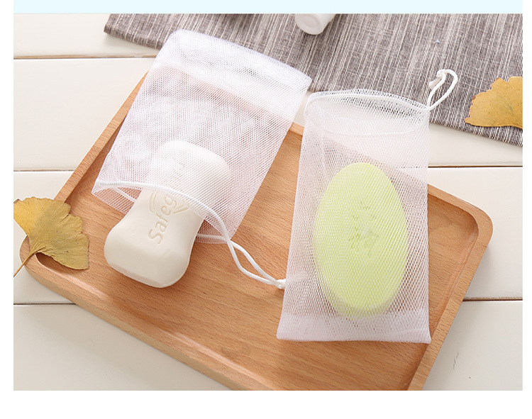 Multi-purpose double layer foaming net washing face cream foaming net soap bag hand soap foaming net bubble net Multi-purpose double layer foaming net washing face cream foaming net soap bag hand soap foaming net bubble net