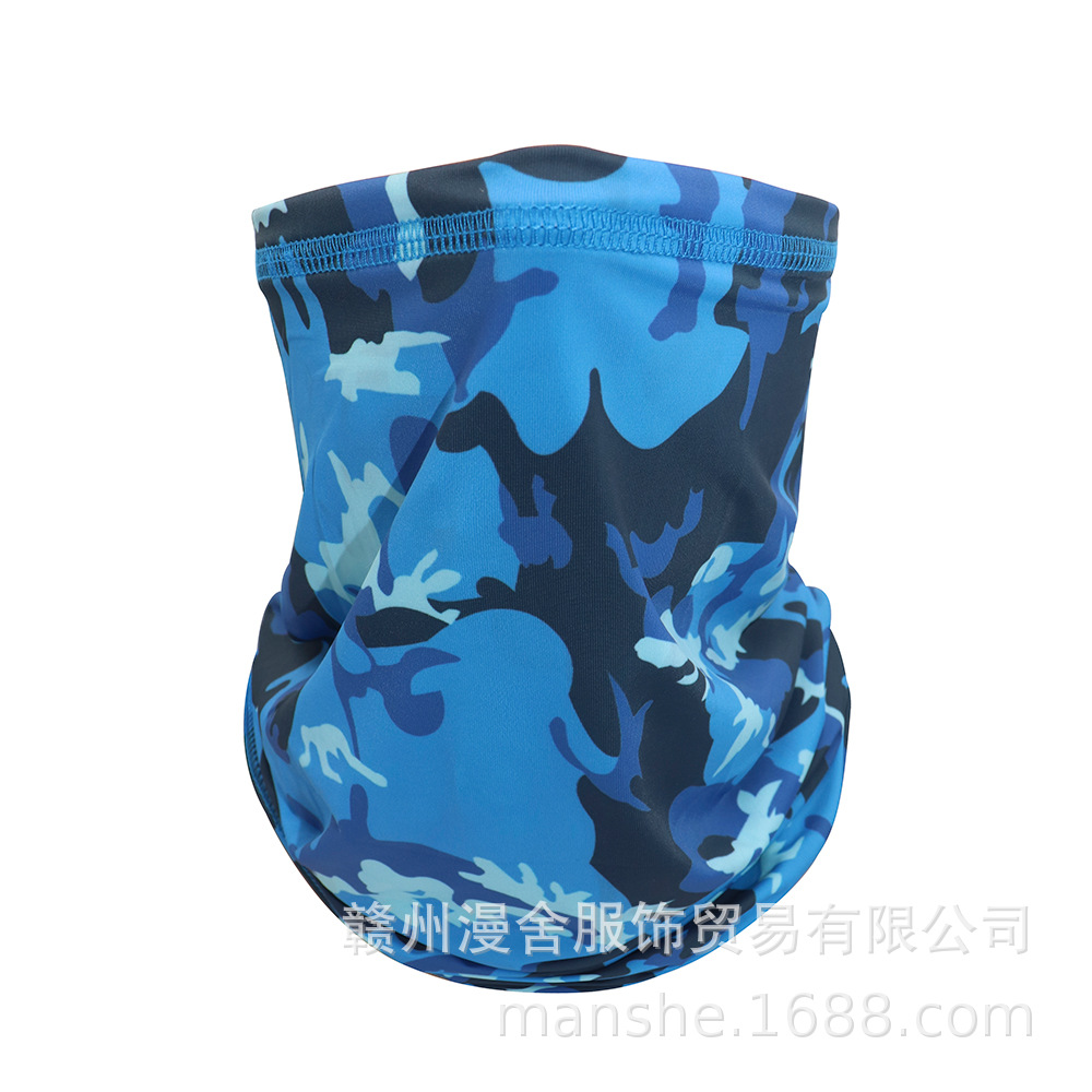 cream quickdrying hood face mask Irregular face towel riders can summer face hood hat multifunctional outdoor exercise