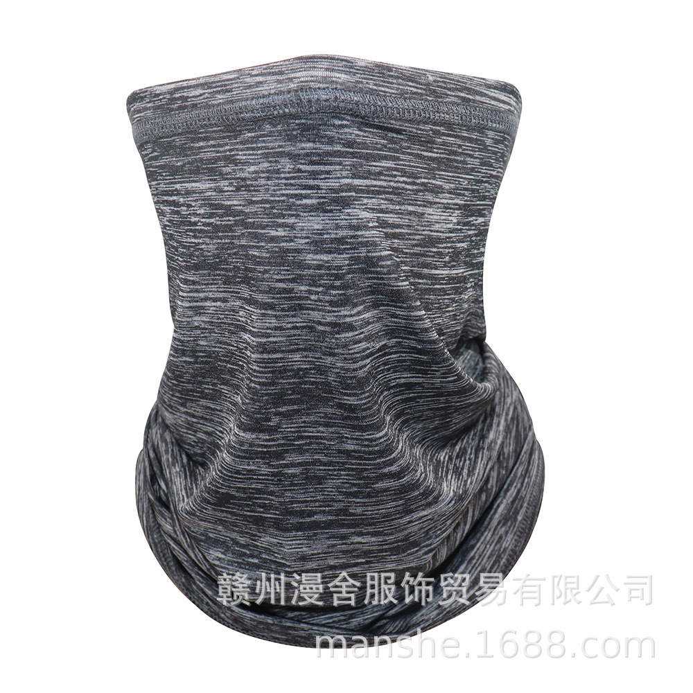 cream quickdrying hood face mask Irregular face towel riders can summer face hood hat multifunctional outdoor exercise