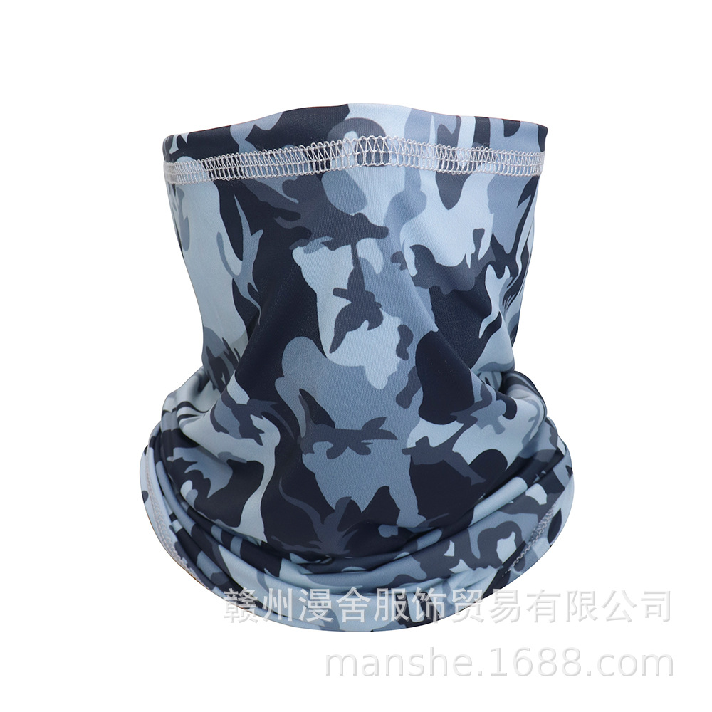 cream quickdrying hood face mask Irregular face towel riders can summer face hood hat multifunctional outdoor exercise