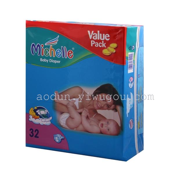 Factory direct Lite unisex baby diaper export customized OEM wholesale diapers