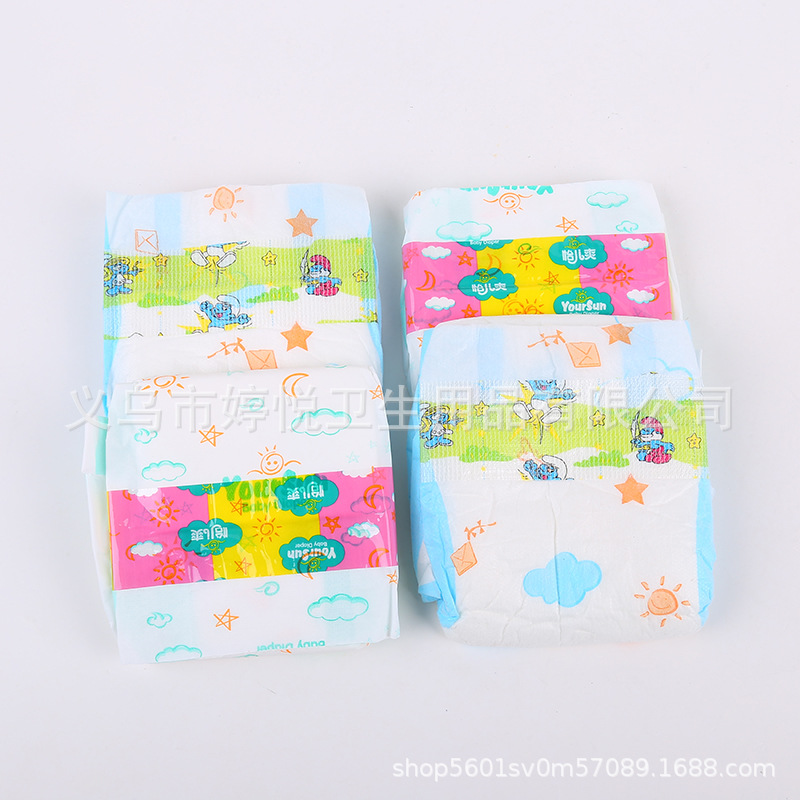 OEM Foreign Trade Export Diapers Export South American Market Manufacturers OEM Processing Diapers