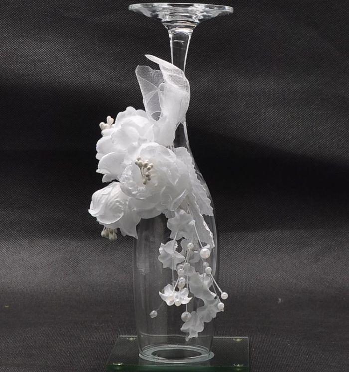 The wine cup of champagne handmade DIY Crystal Wedding Toast cup cup goblet of shipping