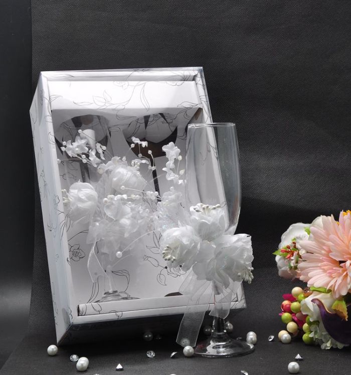 The wine cup of champagne handmade DIY Crystal Wedding Toast cup cup goblet of shipping
