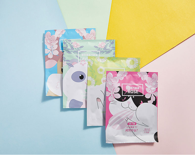 Cookie Tong Steam Eye Mask Female Male Blackout Sleep Fever Eye Protection Office Disposable Eye Pad