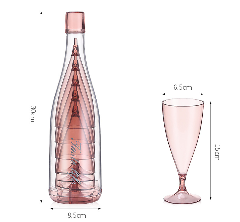 Factory Direct Sales Bar KTV Red Wine Glass PS Multicolor Transparent Plastic Cup Plastic Cocktail Goblet Wholesale Factory Direct Sales Bar KTV Red Wine Glass PS Multicolor Transparent Plastic Cup Plastic Cocktail Goblet Wholesale