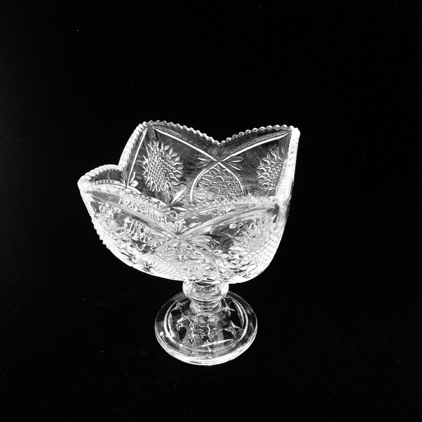 Spot Supply Crystal Glass Goblet Juice Cup Ice Cream Cup Home Storage Collection Furnishings Ornaments