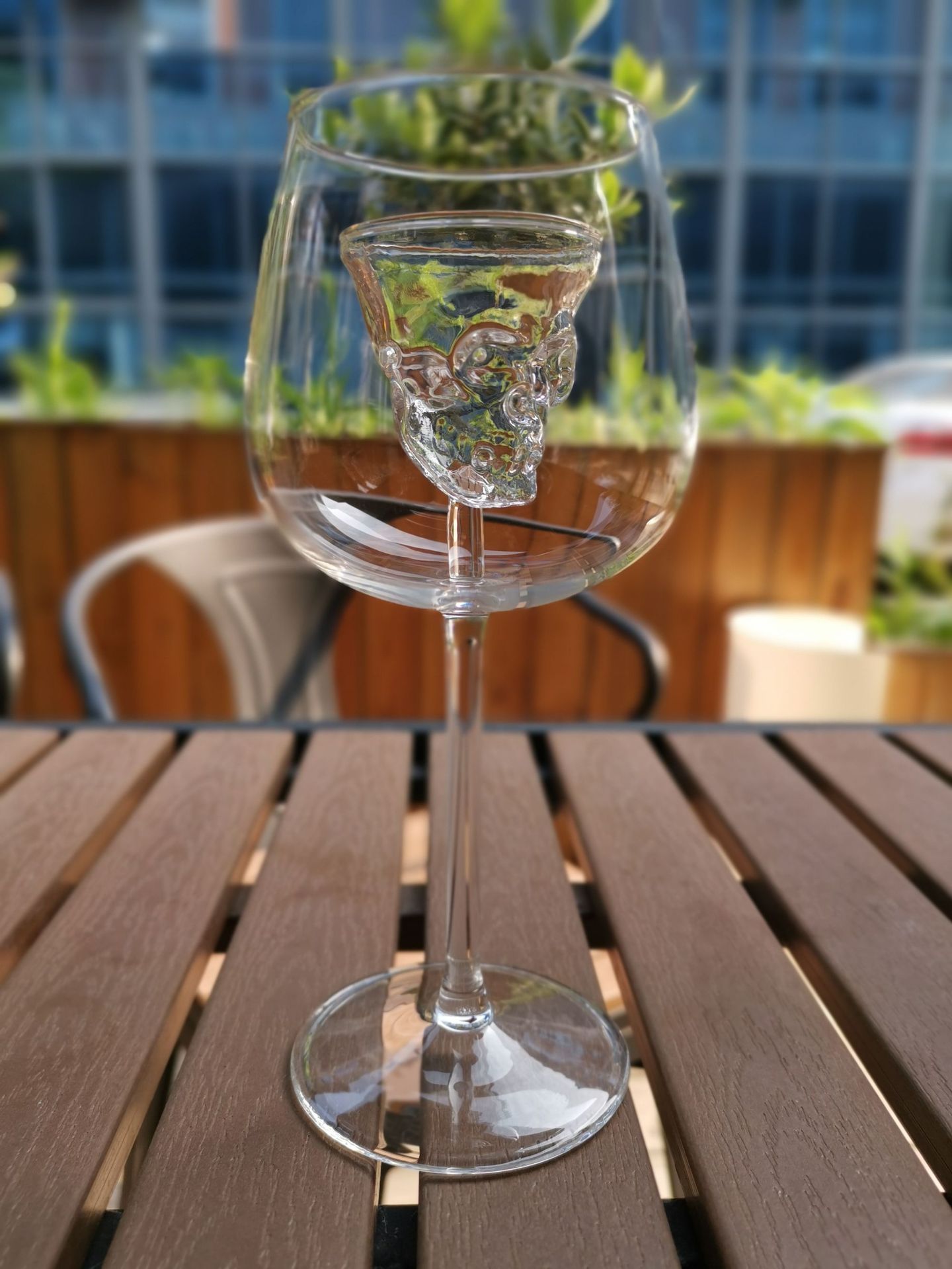 Large Skull Wine Sober Glass Goblet Transparent Fast Creative European and American Home Personalized Skull Necklace Cup Large Skull Wine Sober Glass Goblet Transparent Fast Creative European and American Home Personalized Skull Necklace Cup