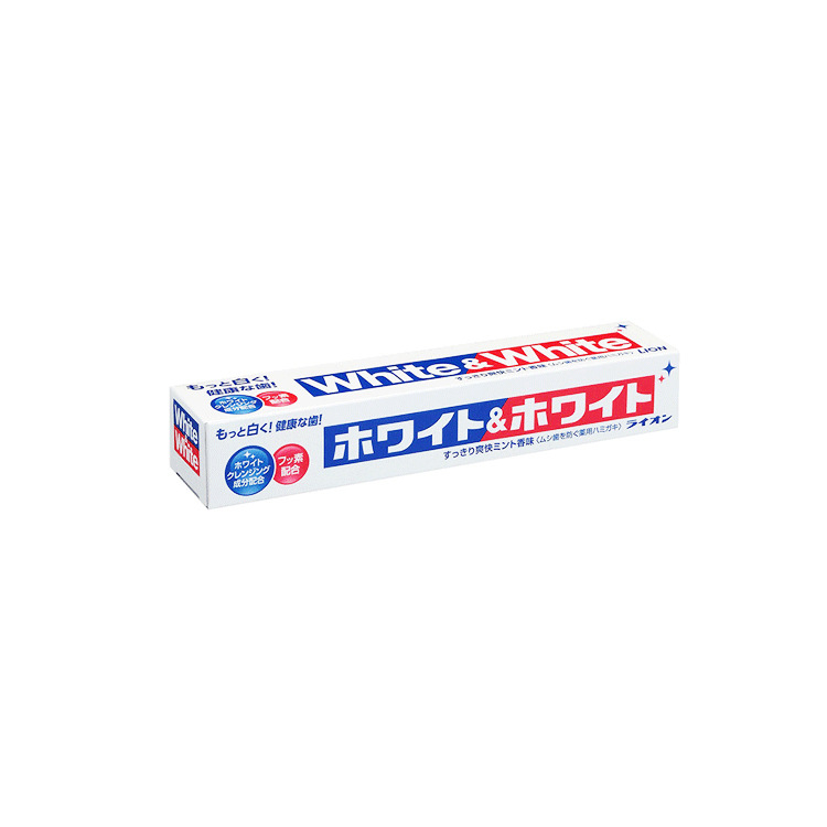 Lion King White White White Toothpaste Imported from Japan Bright White Mothproof 150G Mint Type Toothscale Removal