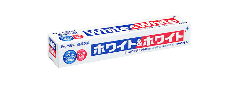 Lion King White White White Toothpaste Imported from Japan Bright White Mothproof 150G Mint Type Toothscale Removal Lion King White White White Toothpaste Imported from Japan Bright White Mothproof 150G Mint Type Toothscale Removal