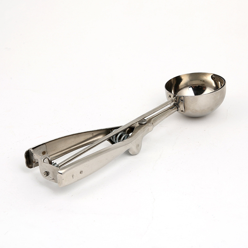 Ice-Cream Spoon Ball Scoop High Quality Stainless Steel Ice Cream Spoon Ice-Cream Spoon Fruit Ball Player DIY Tool