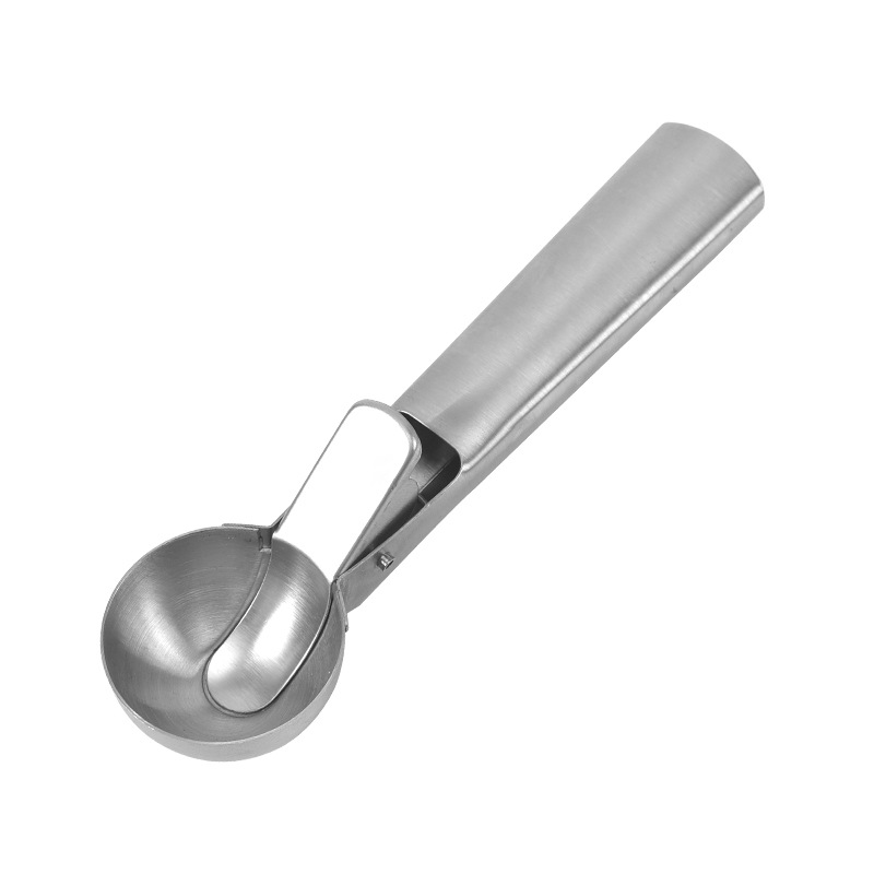 Stainless Steel Cream Dipper Ice Cream Spoon Ice Cream Ball Scoop Fruit Scoop Ice-Cream Spoon Wholesale