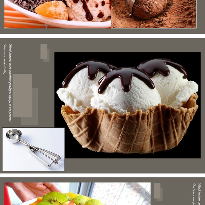 Boxed Three-Piece High-Quality Stainless Steel Ice Cream Spoon Ice-Cream Spoon Ice Cream Spoon Fruit Scoop Boxed Three-Piece High-Quality Stainless Steel Ice Cream Spoon Ice-Cream Spoon Ice Cream Spoon Fruit Scoop