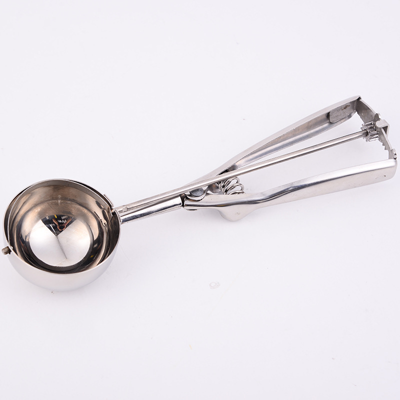 Stainless Steel Ice-Cream Spoon Ball Scoop Fruit Ball Scoop Ice-Cream Spoon Ice Cream Spoon Direct Sales Batch