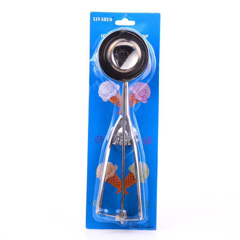 Stainless Steel Ice-Cream Spoon Ball Scoop Fruit Ball Scoop Ice-Cream Spoon Ice Cream Spoon Direct Sales Batch
