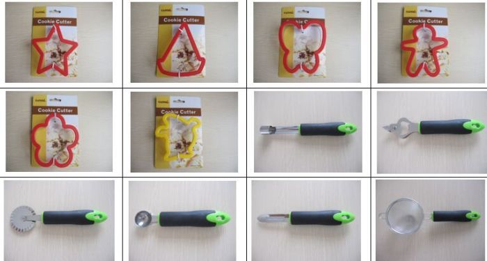 Cake cookie scoop Apple ice-cream scoop shovels pizza cutting knife blade whisk