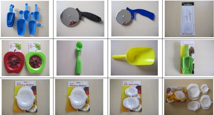 Cake cookie scoop Apple ice-cream scoop shovels pizza cutting knife blade whisk