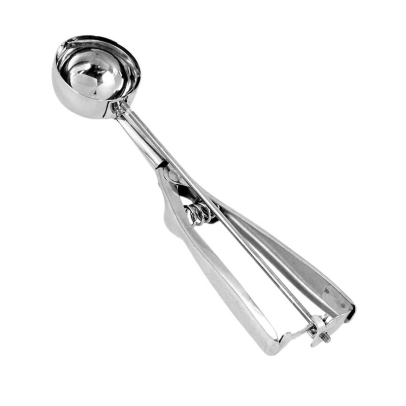 4/5/6cm Stainless Steel Ice-Cream Spoon Ice-Cream Spoon Ice Cream Spoon Ball Scoop Melon Baller Ball Player