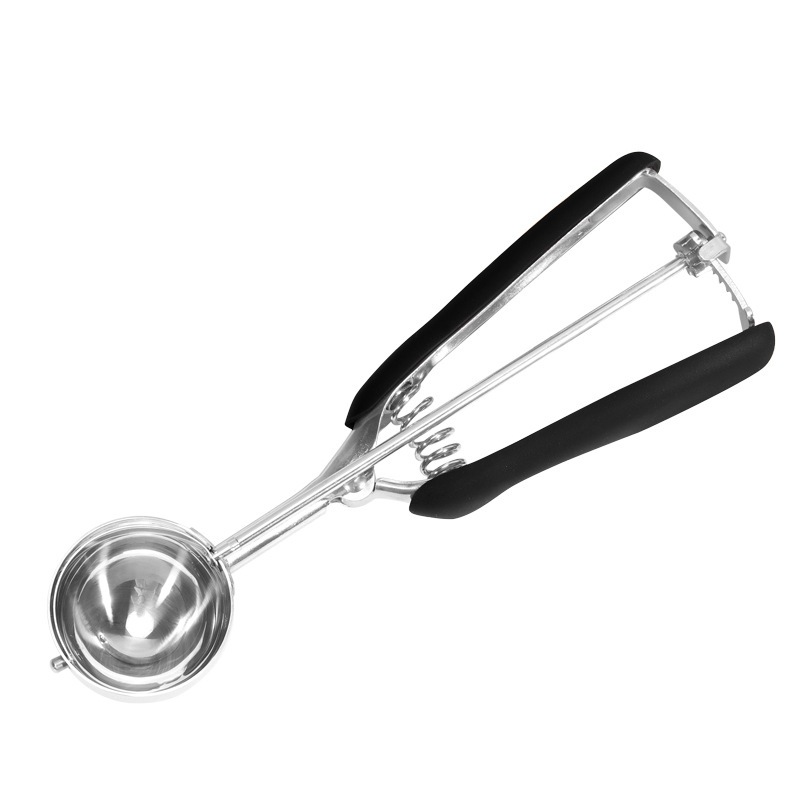304 Stainless Steel Spoon Ice-Cream Spoon Ice Cream Ball Scoop Amazon Fruit Spoon Ice Cream Spoon Dessert Spoon