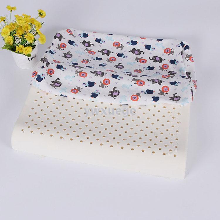 Thailand latex pillow children&#039;s plane study pillow natural pillow core memory protect cervical vertebra wholesale.