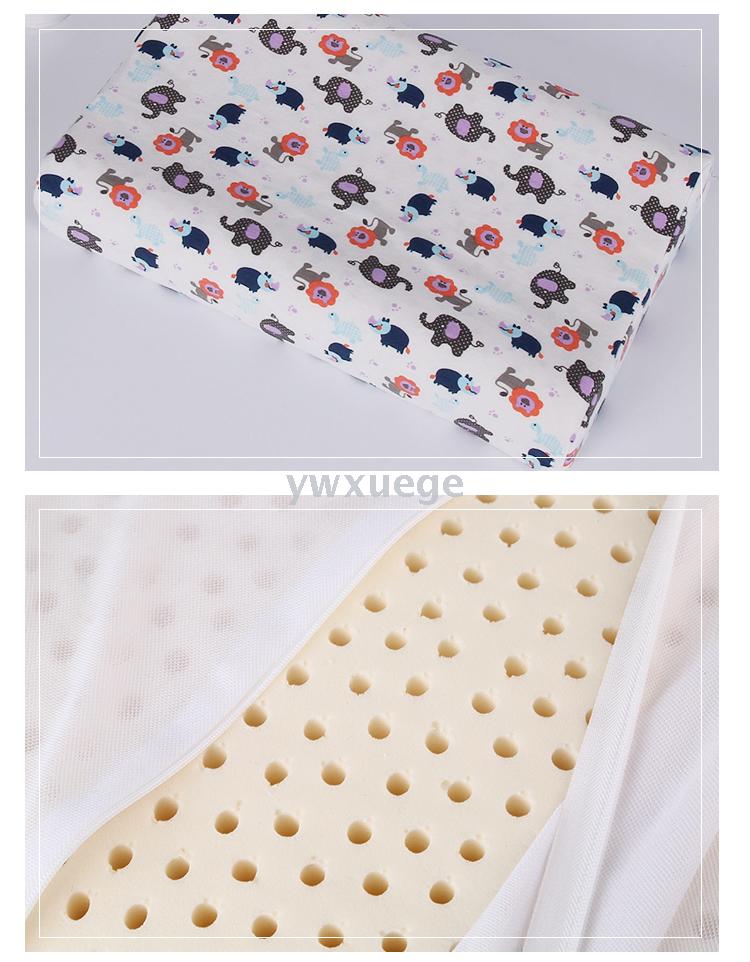 Thailand latex pillow children's plane study pillow natural pillow core memory protect cervical vertebra wholesale.