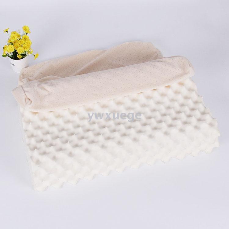Ywxuege fine Thailand natural latex pillow granule massage rubber pillow core memory pillow.