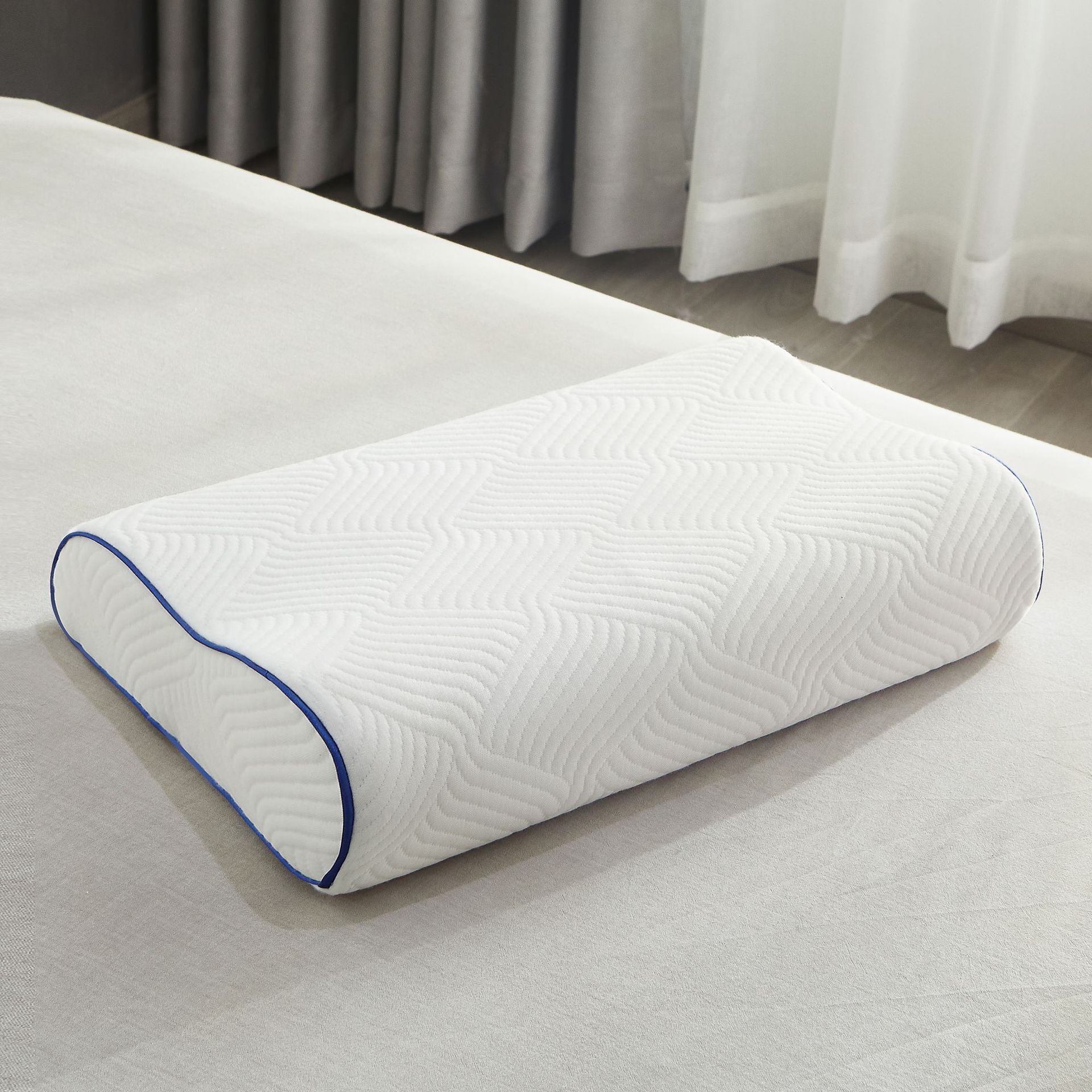 Factory Direct Supply Natural Latex Pillow Large Particles Height Massage Pillow Support OEM Factory Direct Supply Natural Latex Pillow Large Particles Height Massage Pillow Support OEM
