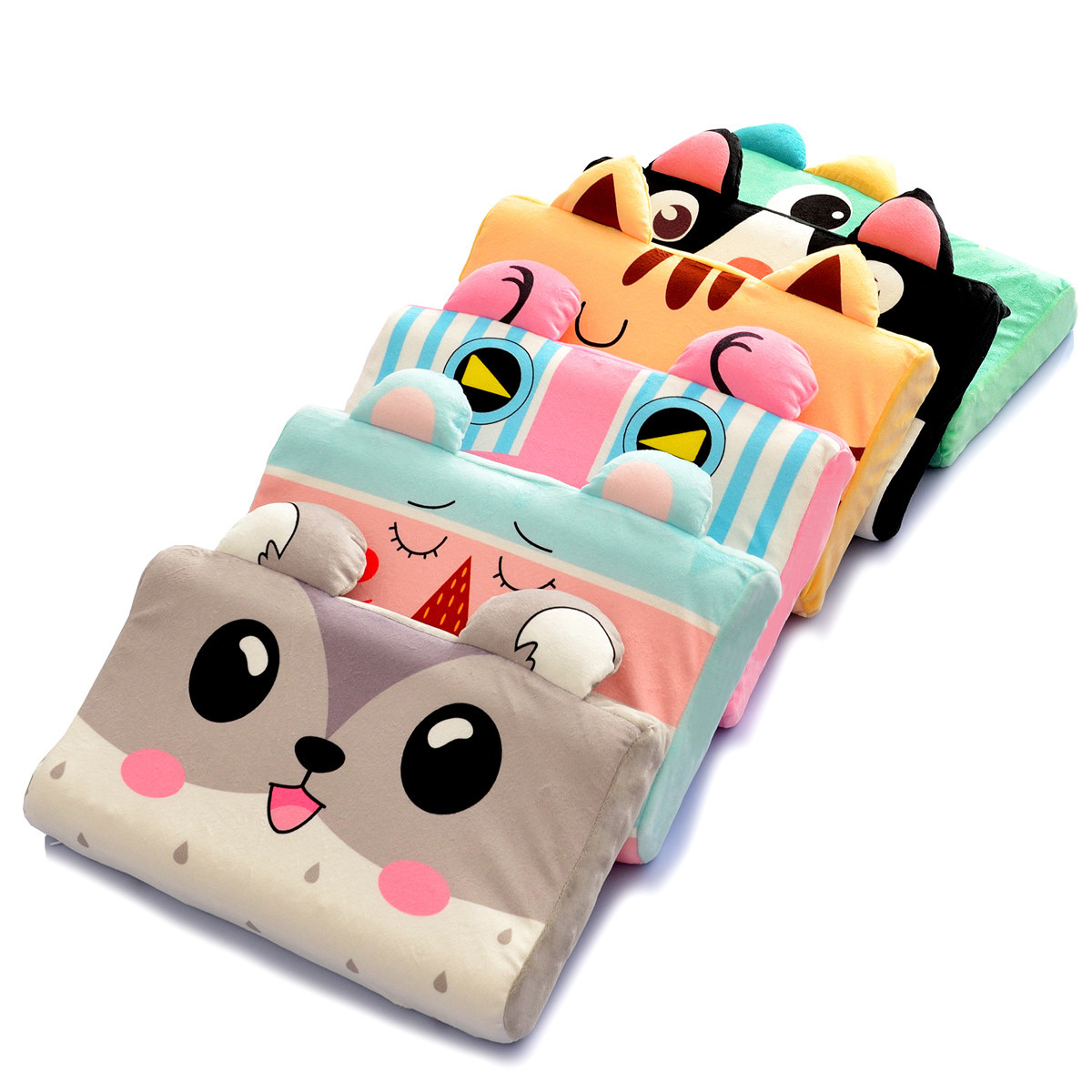 Baby Children&#039;s Latex Pillow Primary School Children Kindergarten 3-6-10-16 Years Old Unisex Four Seasons Universal