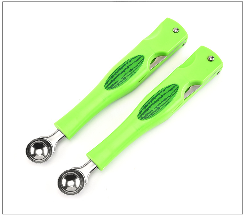 Multifunctional 3-in-1 Watermelon Spoon Watermelon Fruit Ball Scoop Ice-Cream Spoon Ice Cream Spoon Factory Direct Sales Multifunctional 3-in-1 Watermelon Spoon Watermelon Fruit Ball Scoop Ice-Cream Spoon Ice Cream Spoon Factory Direct Sales