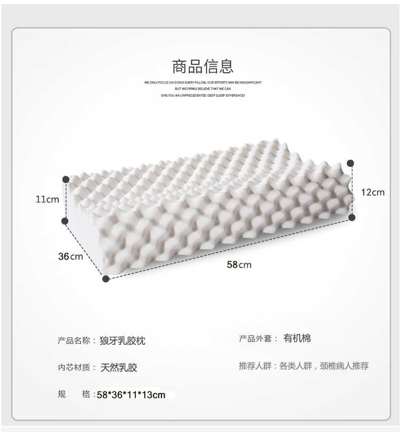 Thailand natural memory latex pillow latex pillow manufacturers direct selling wholesale