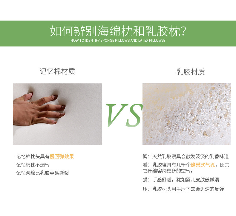 Thailand natural memory latex pillow latex pillow manufacturers direct selling wholesale