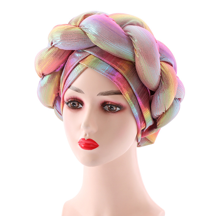 AliExpress Amazon Cross-Border New Muslim Hooded Cap Africa Woven Hat Turban Wrap Hat