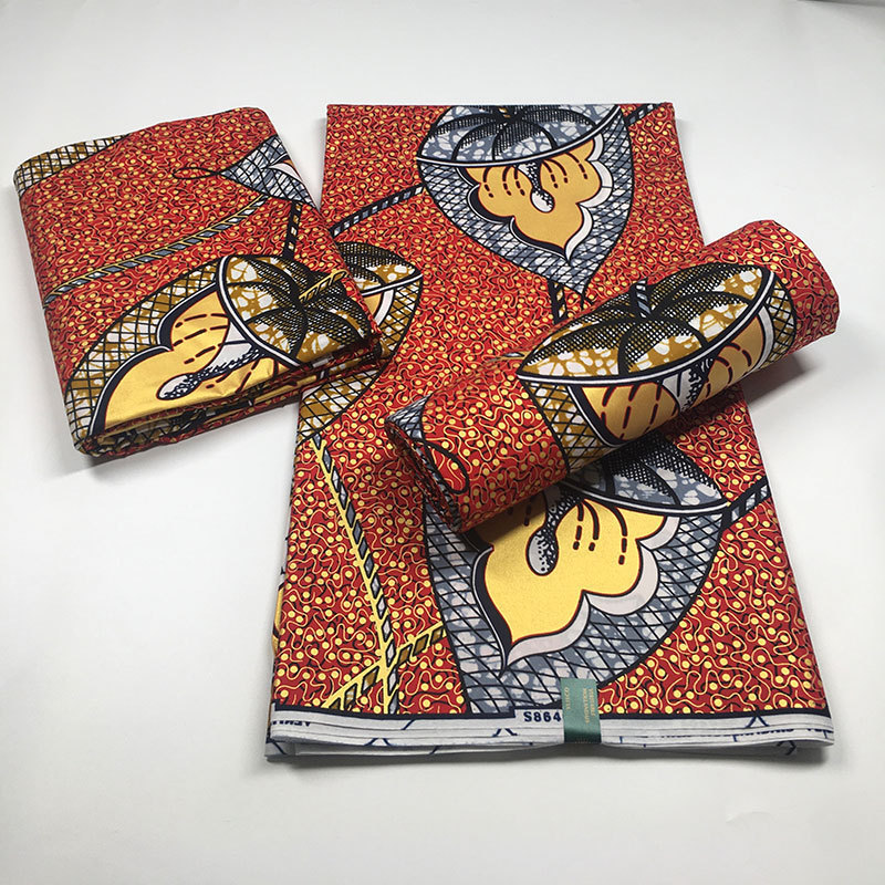 Africa India Simulation Printing and Dyeing Cerecloth AliExpress Hot Selling Product Abstract Printing Wax Spot Bronzing