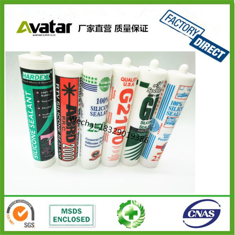 Factory wholesasle Africa Europe America, South America Italy Vietnam Australia Spain Russia clear silicone sealant