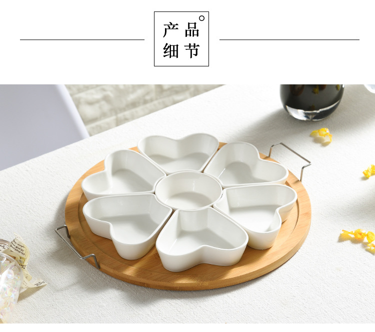 Fruit tray Southeast Asia fruit box Blue maple leaves Africa Aliexpress fruit tray divided into fashionable snack tray