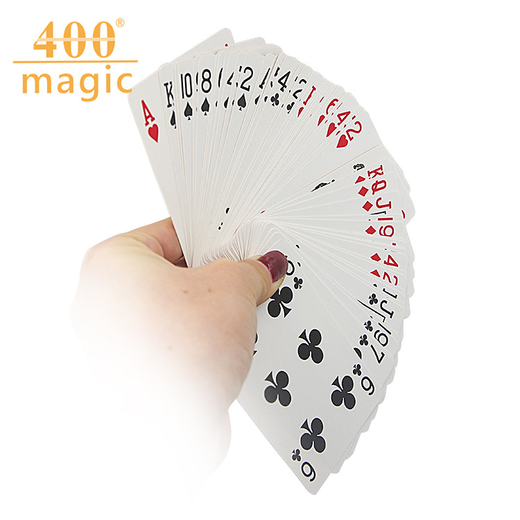 South Africa Ultra-Thin Poker Empty Hand Card Ultra-Thin Brand Flesh Color Card Flesh Color Poker Magic Props Wholesale