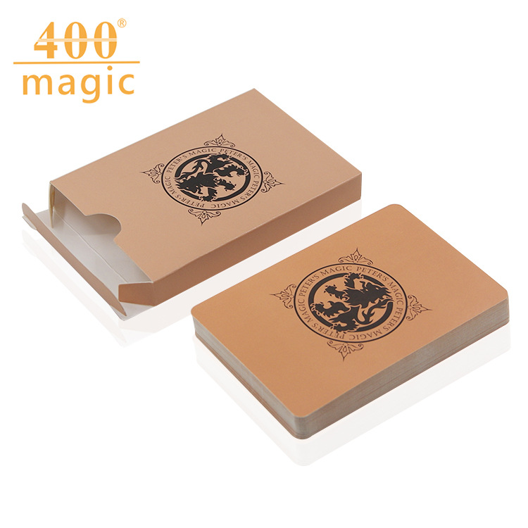 South Africa Ultra-Thin Poker Empty Hand Card Ultra-Thin Brand Flesh Color Card Flesh Color Poker Magic Props Wholesale