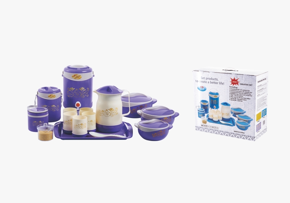 889 Match Sets Multi-Category Africa Thermal Insulation Kettle Insulated Bowl Insulated Barrel Gift Promotion Set