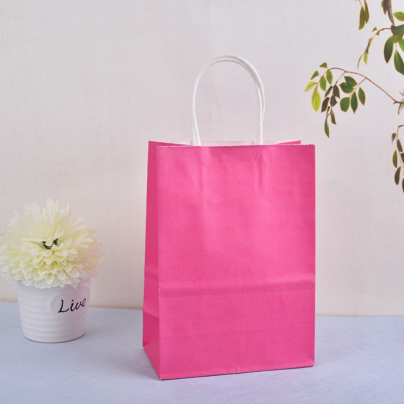 Supply Imported Kraft Paper More than Gift Bag Specifications Color Food Packaging Tote Bag Logo Customization Wholesale Supply Imported Kraft Paper More than Gift Bag Specifications Color Food Packaging Tote Bag Logo Customization Wholesale