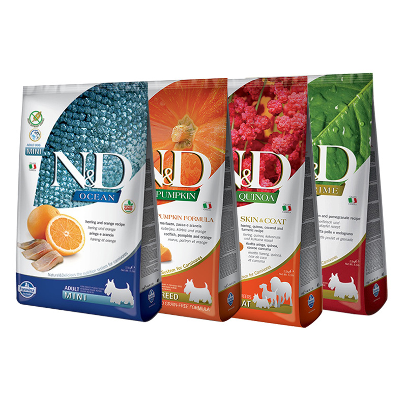 Farmina Famina Imported Dog Food Famina Pork Apple Schmaltz Herring Chicken Pomegranate Small Medium Large Adult Dog