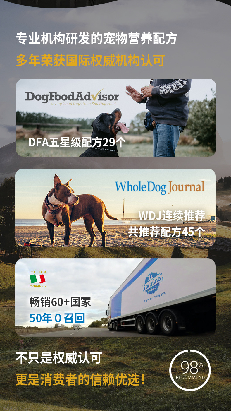 Farmina Famina Imported Dog Food Famina Pork Apple Schmaltz Herring Chicken Pomegranate Small Medium Large Adult Dog Farmina Famina Imported Dog Food Famina Pork Apple Schmaltz Herring Chicken Pomegranate Small Medium Large Adult Dog