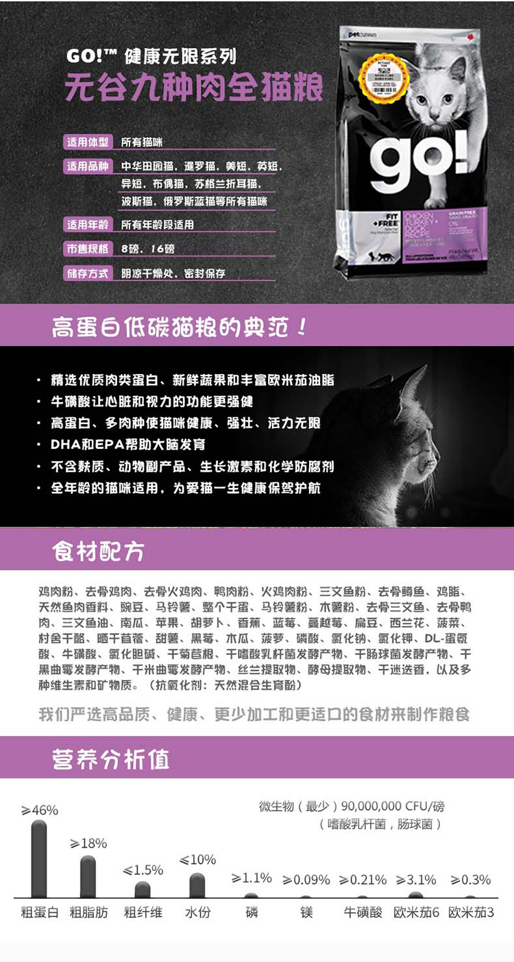 One Product Dropshipping Canada Go Cat Food Nine Kinds of Meat Imported Chicken 3 Kinds of Fish Cat Kitten