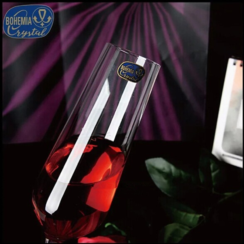 Lead free crystal glass Bohemia imported red wine Sandra champagne glasses 200ML