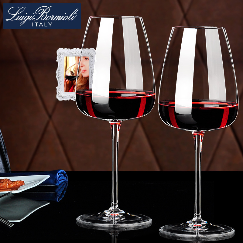 Wholesale Italy Imported Lewi Jones Wonderful Series Crystal Glass Goblet Western Food Special Red Wine Glass