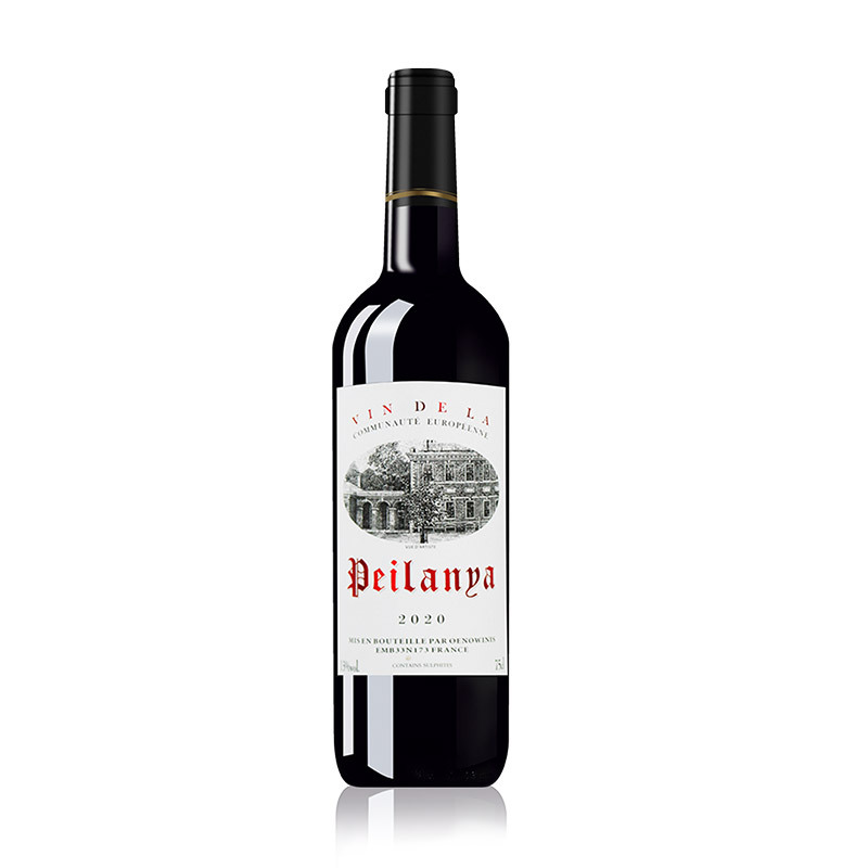 Original French Bottle Imported Red Wine Cabernet Dry Red Wine 14 Degrees AOC Blend Brewed Whole Box Wholesale Gift