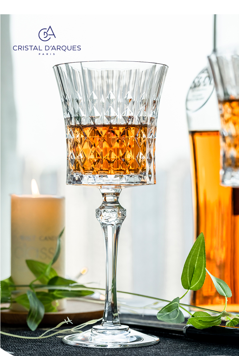 French Original Imported Bow and Arrow Fans CDA Crystal Red Wine Glass Goblet Champagne Glass French Crystal Glasses French Original Imported Bow and Arrow Fans CDA Crystal Red Wine Glass Goblet Champagne Glass French Crystal Glasses