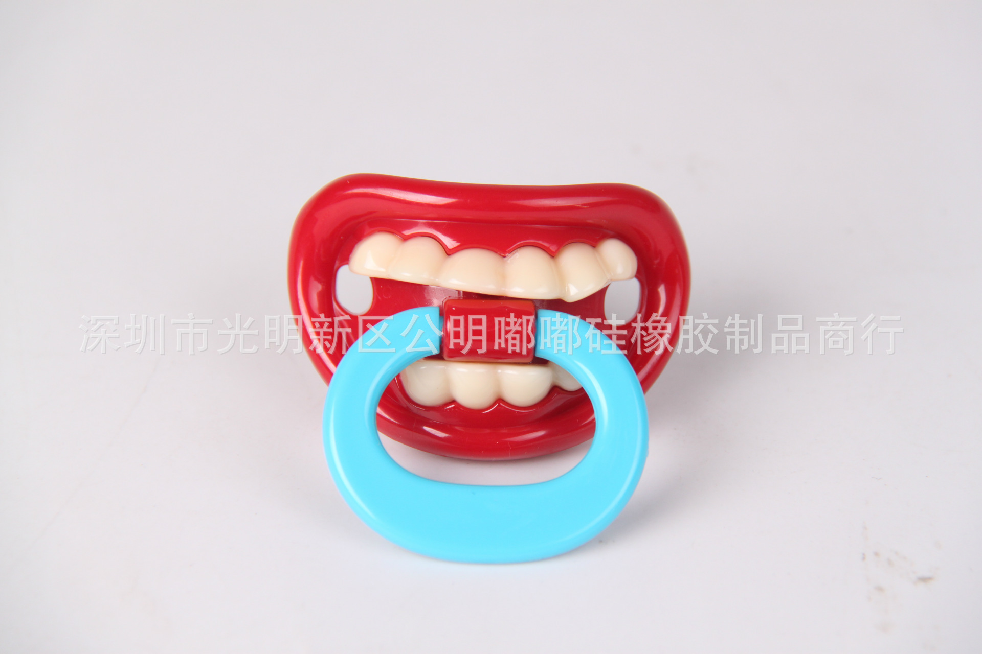Baby Silica Gel Pacifier Funny Tooth Nipple Baby Rabbit Teeth Funny Pacifier Beard Nipple